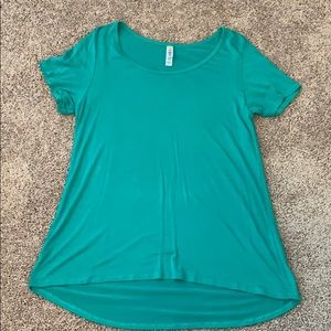 LuLaRoe Classic T size M Turquoise